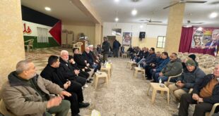 ابو العردات على رأس وفد قيادي يقدم واجب العزاء باللواء بحري جواد جاد الله