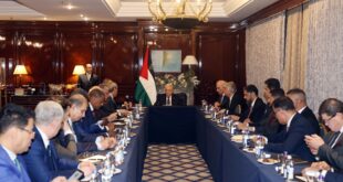 الرئيس محمود عباس يستقبل السفراء العرب المعتمدين لدى روسيا