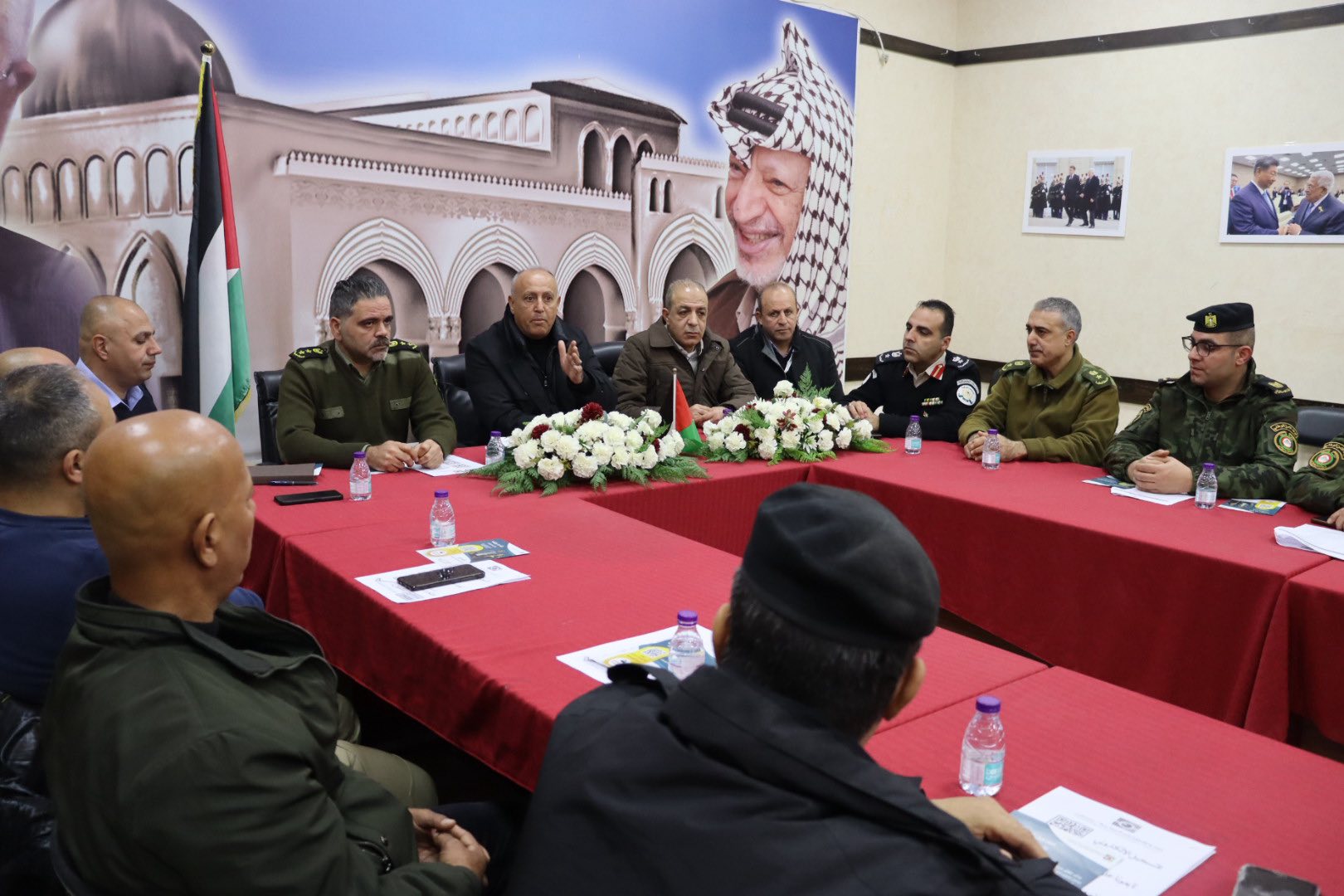 محافظ جنين كمال أبو الرب يفتتح اللقاء التوعوي الذي تنظمه اللجنة المركزية للانتخابات