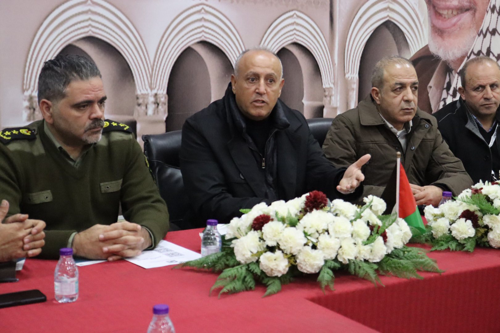 محافظ جنين كمال أبو الرب يفتتح اللقاء التوعوي الذي تنظمه اللجنة المركزية للانتخابات