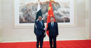 وزير الأمن العام الصيني وانغ شياو هونغ يلتقي وزير الداخلية الباكستاني