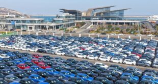 الصين : قطاع مركبات الطاقة الجديدة في الصين يسجل نموا متواصلا في حجمه المحلي ومستوى قياسيا في صادراته عام 2025