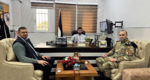 التوجيه الوطني والمعنوي يلتقي مدير أوقاف محافظة أريحا والأغوار