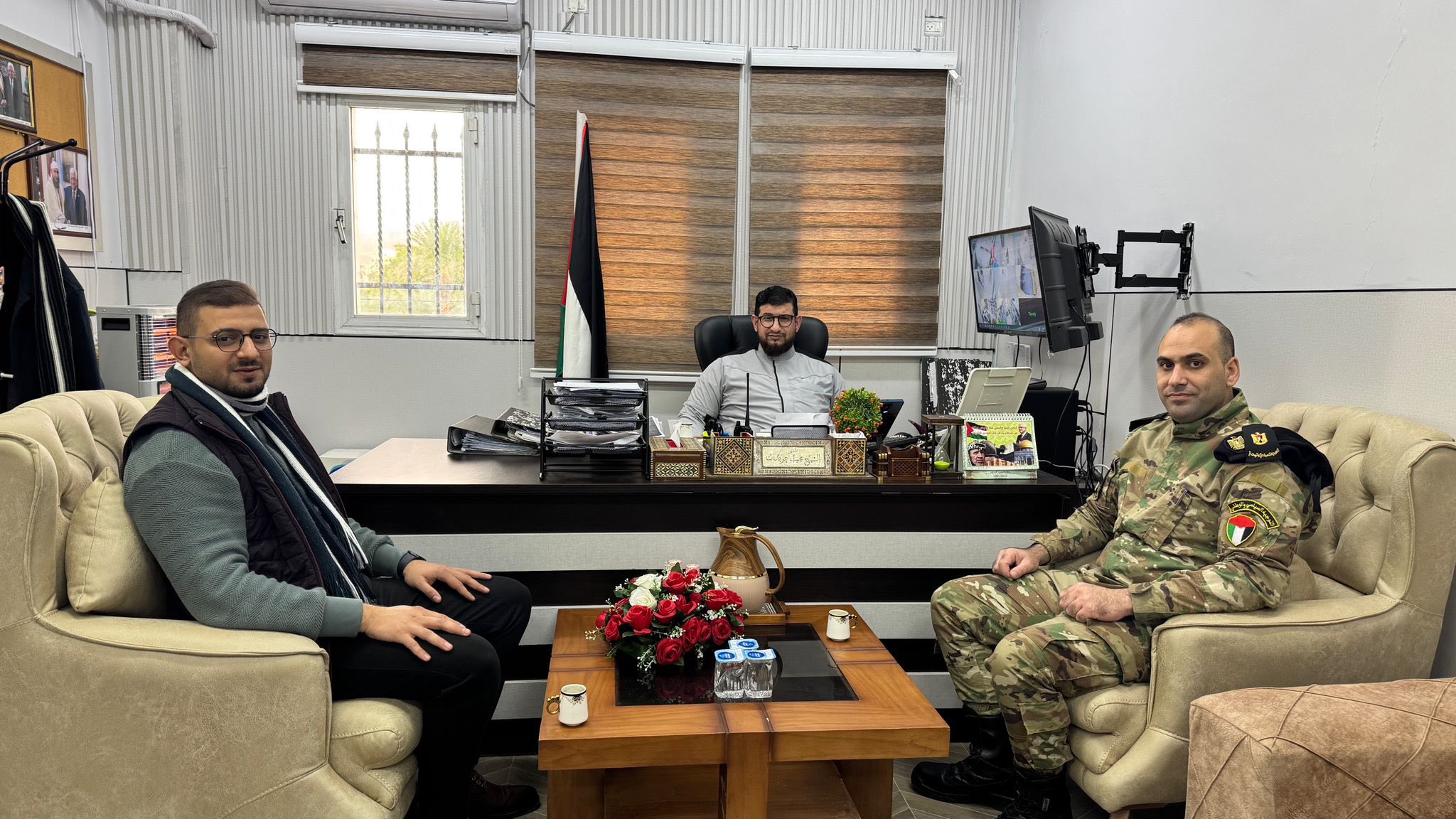 التوجيه الوطني والمعنوي يلتقي مدير أوقاف محافظة أريحا والأغوار
