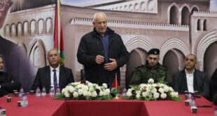 وزير الداخلية اللواء زياد هب الريح من جنين: الثبات والمسؤولية أساس مواجهة التحديات الراهنة