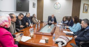 سلطة الأراضي وبعثة البنك الدولي تبحثان الجوانب الفنية لبدء تنفيذ مشروع التسجيل العقاري