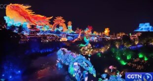 إطلاق مهرجانات ضوئية في مناطق عدة بالصين مع اقتراب عيد الربيع