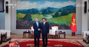 مبعوث خاص من رئيس الصين شي جين بينغ يزور لاوس