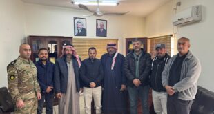 التوجيه الوطني والمعنوي في أريحا يستقبل وفدا من عشائر المحافظة