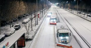 تساقط الثلوج على نطاق واسع في مناطق متعددة من الصين