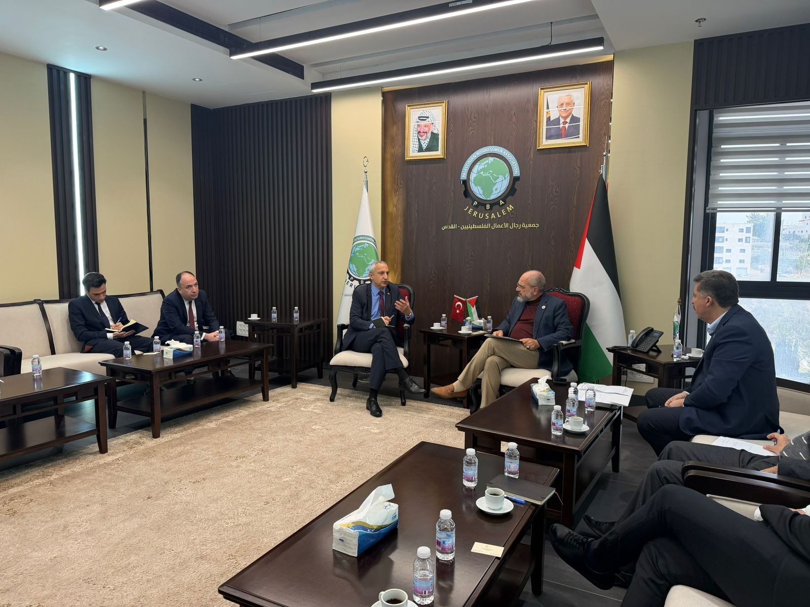 جمعية رجال الأعمال تبحث مع القنصل التركي آفاق التعاون الاقتصادي ودعم القطاع الخاص