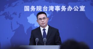تشن بين هوا، المتحدث باسم مكتب شؤون تايوان التابع لمجلس الدولة الصيني