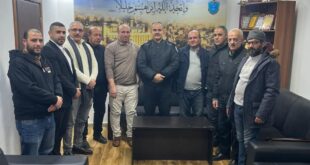 حركة فتح المنطقة الوسطى إقليم وسط الخليل تنفذ زيارة إلى مديرية شرطة الخليل