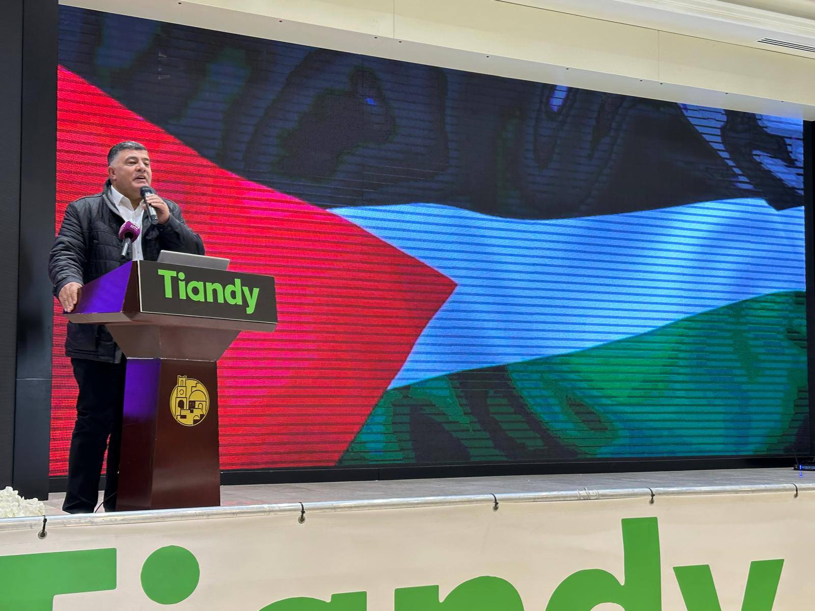 محافظ نابلس غسان دغلس يشارك في حفل إطلاق العلامة التجارية "تياندي" لشركة ميكروسِس