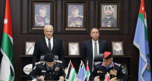 الشرطة الفلسطينية والأمن العام الأردني يوقعان مذكرة تفاهم لتطوير مركز الطوارئ (911) في فلسطين