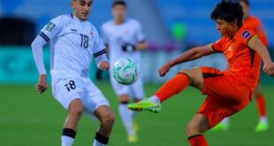 الصين تتعادل مع العراق 0-0 في افتتاح مشوارها بكأس آسيا تحت 23 عامًا