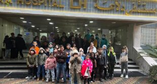 مستشفى دلاعة تستقبل ثلة من الأطفال في نشاط ترفيهي وإنساني لمناسبة الأعياد