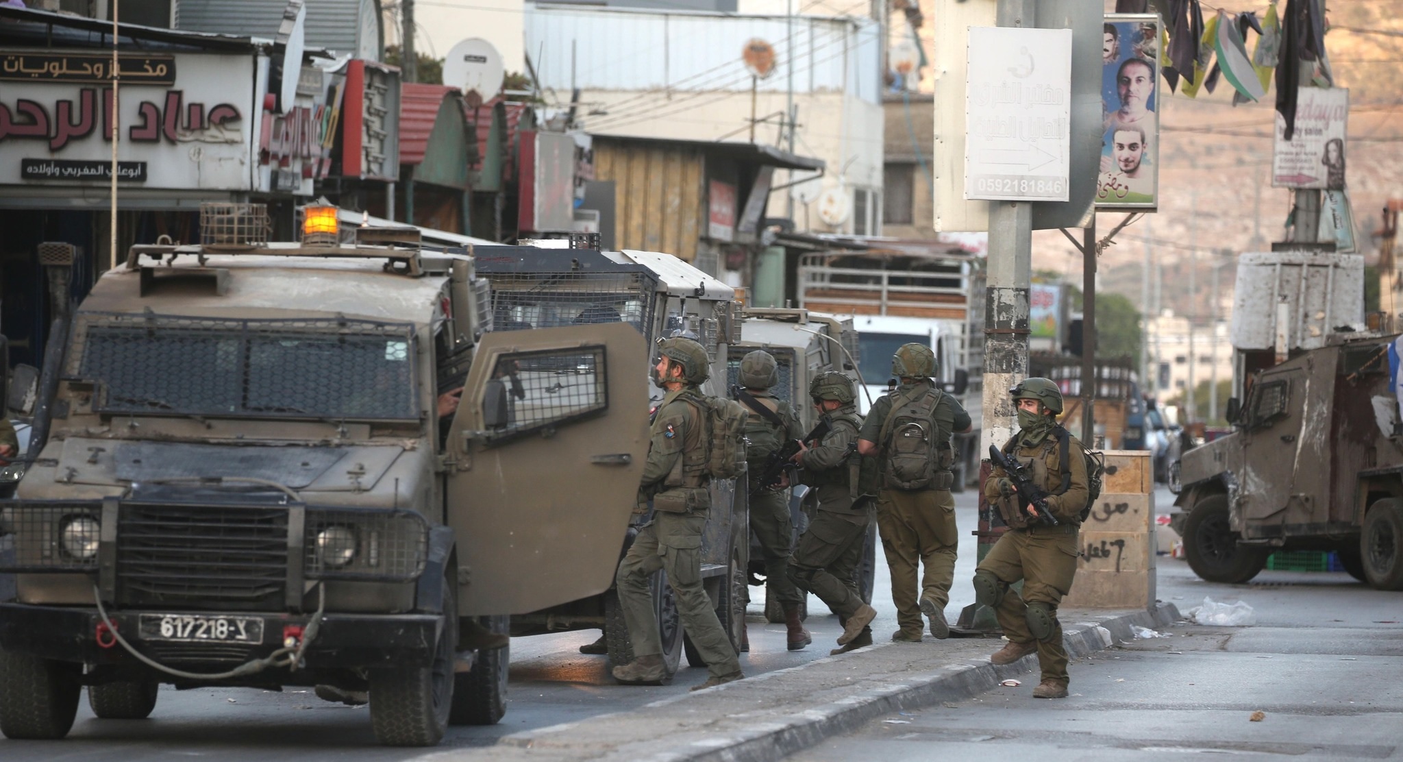 قوات الاحتلال تقتحم عدة قرى وبلدات في محافظة نابلس