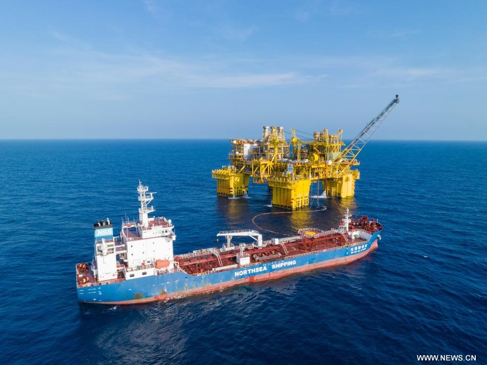 أكبر حقل غاز بحري في الصين ينتج 4.5 مليون طن من المكافئ النفطي في عام 2025