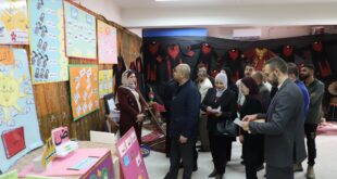 افتتاح معرض التراث "هوية لا تغيب" في مدرسة مرج الغزال الثانوية للبنات