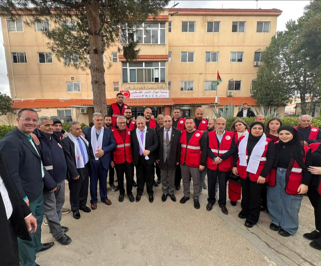 سفير دولة فلسطين الدكتور محمد الأسعد يرعى افتتاح قسم CT Scan في مستشفى الناصرة التابع للهلال الأحمر الفلسطيني