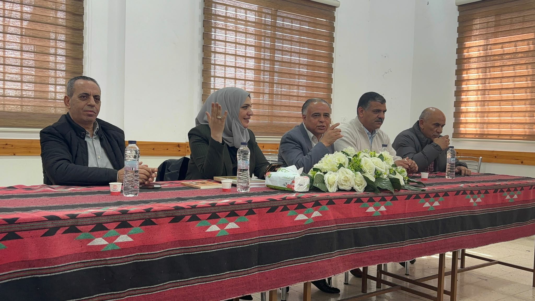 لقاء ثقافي للدكتورة سارة الشماس في سبسطية حول التراث