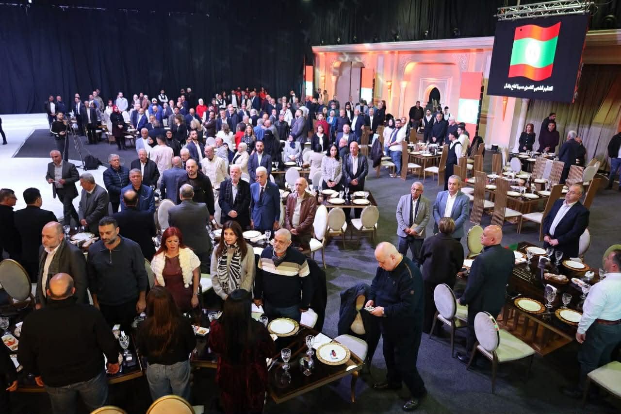 التنظيم الشعبي الناصري يقيم عشاءه السنوي بحضور رسمي وشعبي واسع