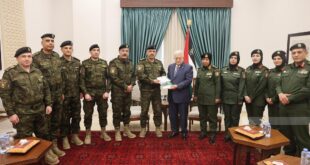 الرئيس محمود عباس يتسلم التقرير السنوي لعام 2025 لقوات الأمن الوطني