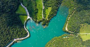 نظرية "المياه الصافية والجبال الخضراء هي جبال من الذهب والفضة" تدفع التحديث المتناغم بين الإنسان والطبيعة باستمرار