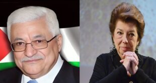 الرئيس محمود عباس ينعى المناضلة الوطنية والدبلوماسية البارزة ليلى شهيد