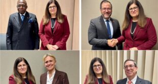 وزيرة الخارجية والمغتربين فارسين شاهين تلتقي عددا من نظرائها على هامش أعمال مجلس حقوق الإنسان في جنيف