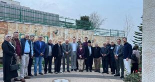 حفل تأبينٍ للمرحوم عمر الزاغة في صالون أفنان دروزة الثقافي بمدينة نابلس