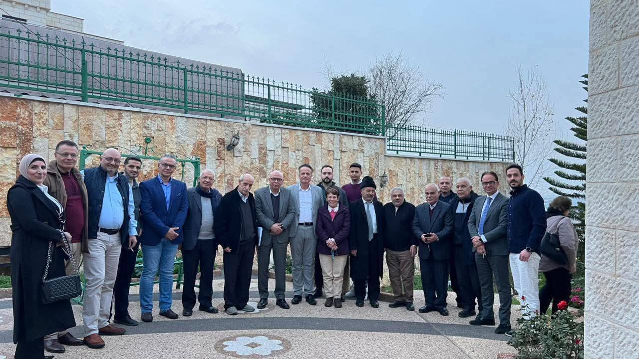 حفل تأبينٍ للمرحوم عمر الزاغة في صالون أفنان دروزة الثقافي بمدينة نابلس