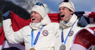 النرويج تحطم الرقم القياسي للذهبيات في الأولمبياد الشتوي.. وديل سكيفدال يحقق إنجازا تاريخيا