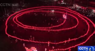 الشوارع في جميع أنحاء الصين مليئة بأجواء احتفالية في اليوم الخامس من العطلة