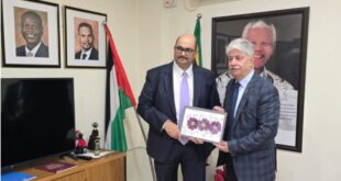 د. مجدلاني : يودّع سفير جنوب أفريقيا لدى دولة فلسطين ويثمن دورها في دعم قضية شعبنا