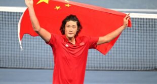 اللاعب الصيني تشانغ تشي تشن يؤكد جاهزيته لمنافسات بطولة سوق دبي الحرة للتنس