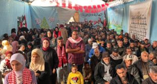 في الذكرى الـ57 لانطلاقتها.. الجبهة الديمقراطية تنظم احتفالاً حاشداً بعنوان إفشال مخططات التهجير يبدأ بخطة إعمار وطنية شاملة