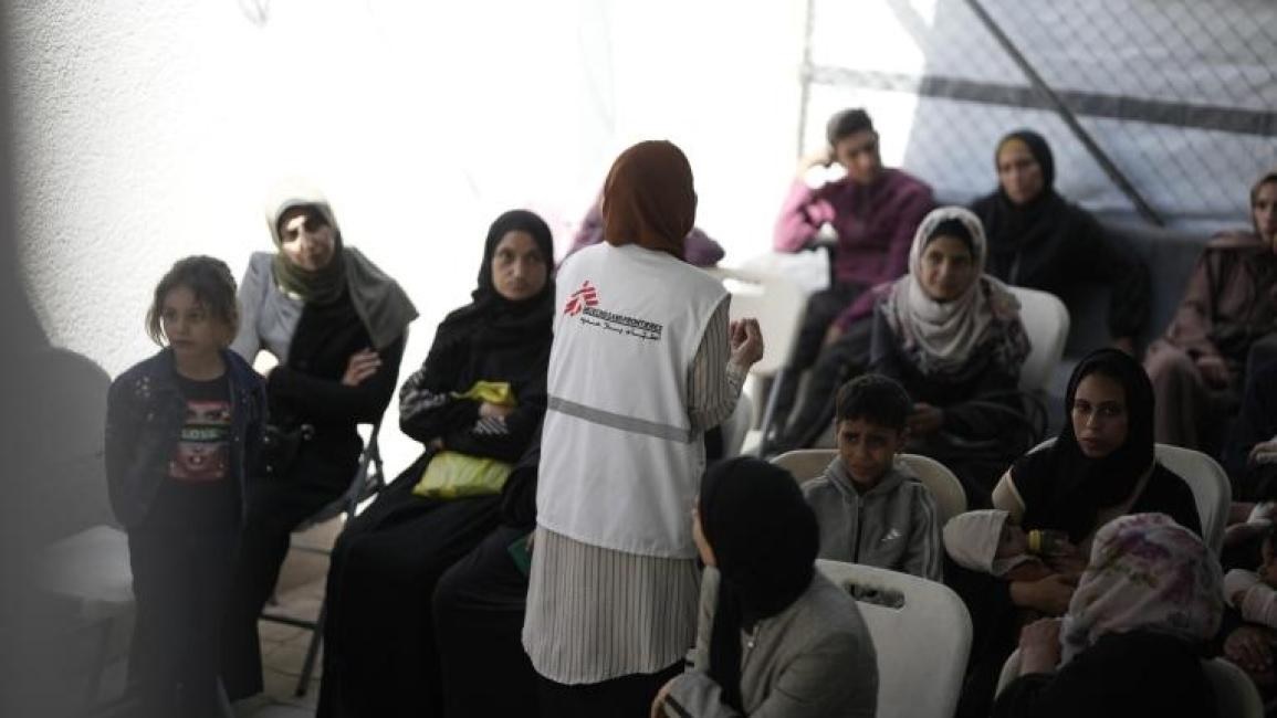 إسرائيل تُنهي عمل أطباء بلا حدود بغزة وتُلزمها بالمغادرة نهاية شباط
