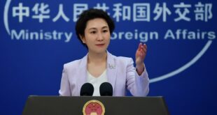 ماو نينغ المتحدثة باسم وزارة الخارجية الصينية