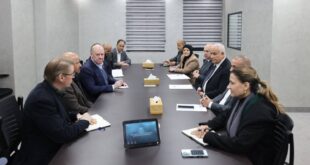 وزير الداخلية اللواء زياد هب الريح يبحث مع مدير منظمة "هالو ترست" التعاون في إزالة مخلفات الحروب