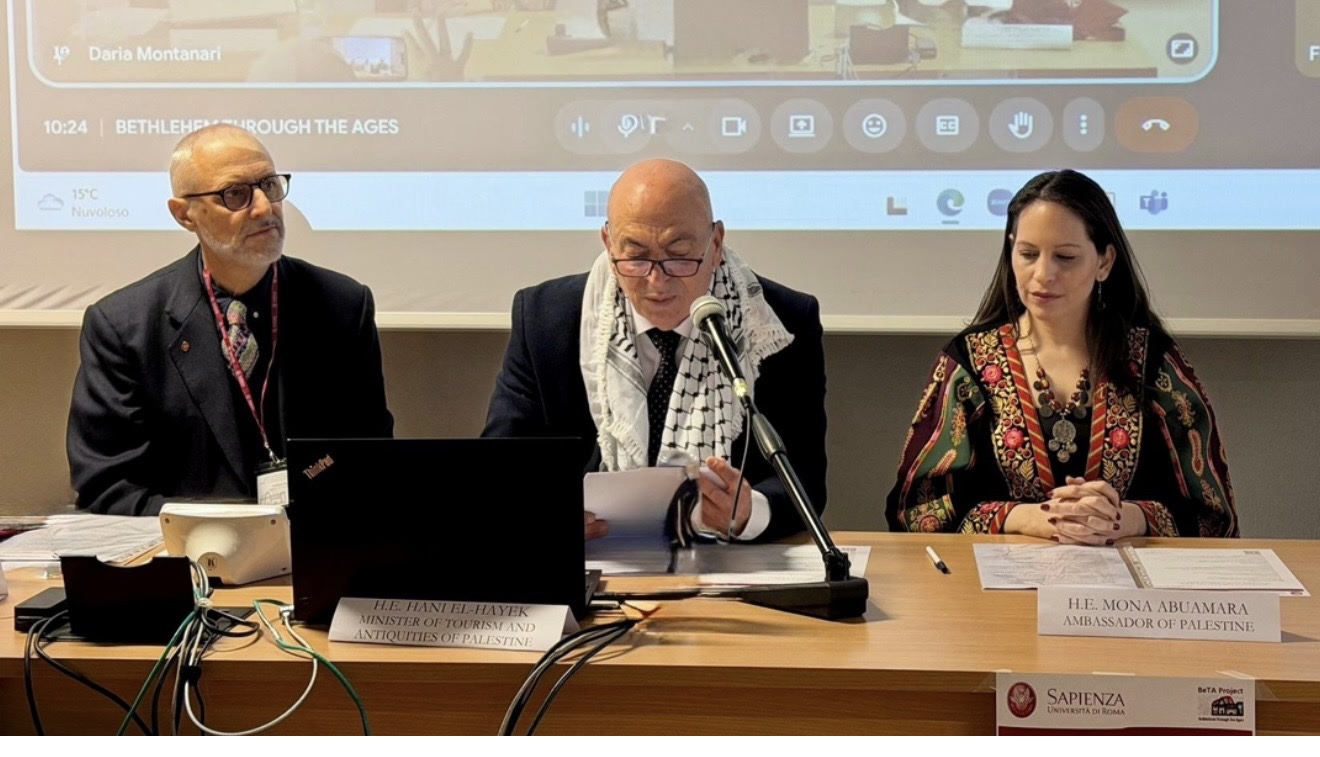 وزير السياحة يفتتح أعمال مؤتمر "بيت لحم عبر العصور" في روما