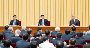 مسؤول بارز بالحزب الشيوعي الصيني يؤكد على دفع العلاقات السلمية عبر مضيق تايوان