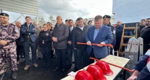 وزير الداخلية اللواء زياد هب الريح يفتتح مركز الدفاع المدني في عقربا لتعزيز الجاهزية والاستجابة للطوارئ