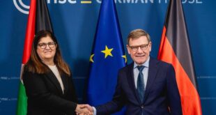 فارسين أغابكيان شاهين تبحث مع وزير الخارجية الألماني آخر التطورات وسبل تطوير العلاقات الثنائية بين البلدين