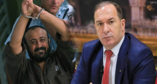 مروان البرغوثي .. الزعيم الأسير والغائب الحاضر في وجدان وذاكرة شعبه ، بقلم : عبدالله كميل