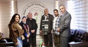 اللجنة الوطنية الفلسطينية للتربية والثقافة عزام الأحمد و رمزي رباح لبحث تكامل الجهود الوطنية وتعزيز التمثيل الدولي