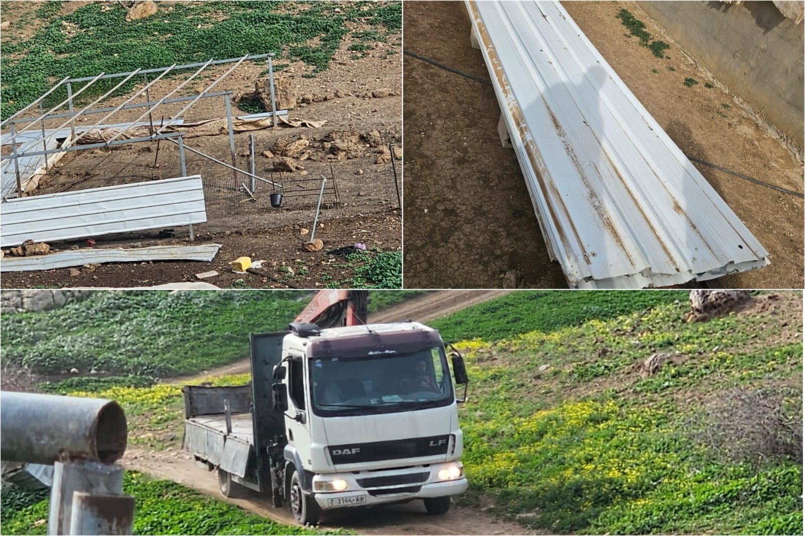 عائلات فلسطينية في تجمع الميتة بالأغوار تفكك مساكنها وترحل بسبب اعتداءات المستعمرين