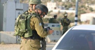 الاحتلال ينصب حاجزا عسكريا عند مدخل سنجل شمال رام الله