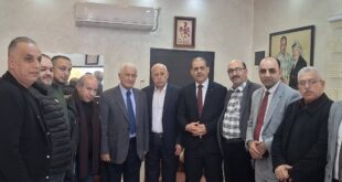 عباس زكي يزور محافظة سلفيت ويهنئ الأسير المحرر "عبد الستار عواد" بالإفراج عنه من سجون الاحتلال